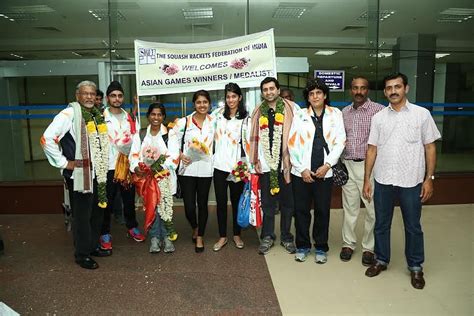 Asian Games 2014: Grand welcome for Indian squash players