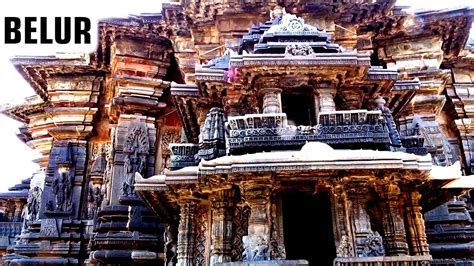 Chikmagalur - Chennakeshava Temple, Belur Karnataka - YouTube