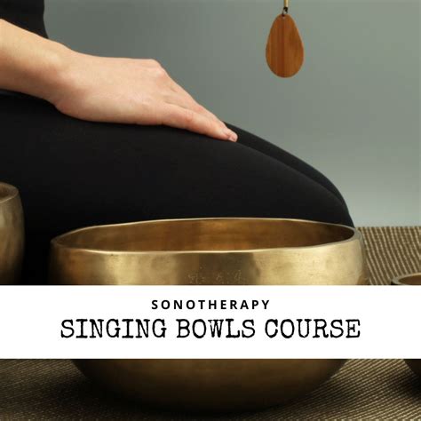 Singing bowls course・Sonotherapy - Sonotherapy, sound healing