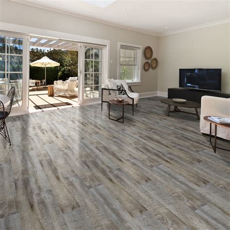 World of Flooring Excellence Plank Tavern Grey - Rustic - Living Room - Baltimore - by CARPET ...