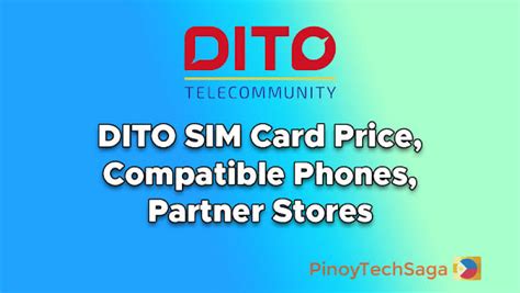 DITO SIM Card Price, Compatible Phones, Partner Stores (2023) | PinoyTechSaga