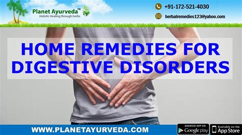 Home Remedies for Digestive Disorders | Natural Treatments - YouTube