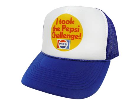 Pepsi Challenge Hat, Trucker Hat, Products Hats, Brands Hats