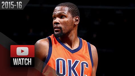 Kevin Durant Full Highlights at Nets (2016.01.24) - 32 Pts, 10 Reb, 7 Ast - YouTube