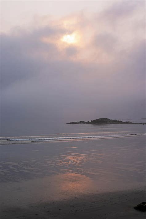 Misty sunrise over Nantasket Beach Hull Massachusetts Reflection Photograph by Toby McGuire ...