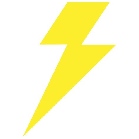 Thunder icon isolated on white 22187457 Vector Art at Vecteezy