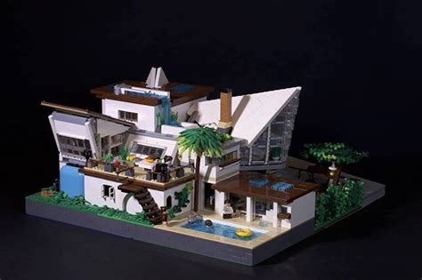 Kevin - Lions Gate Models on Twitter | Lego house, Modern house, Lego mansion