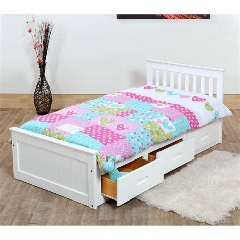 Wayfair.co.uk 229 | Bed frame with storage, Bed frame with drawers ...