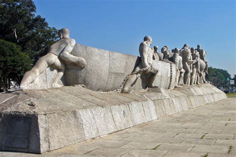 Inside São Paulo: Monumento às Bandeiras is an important sculpture of ...