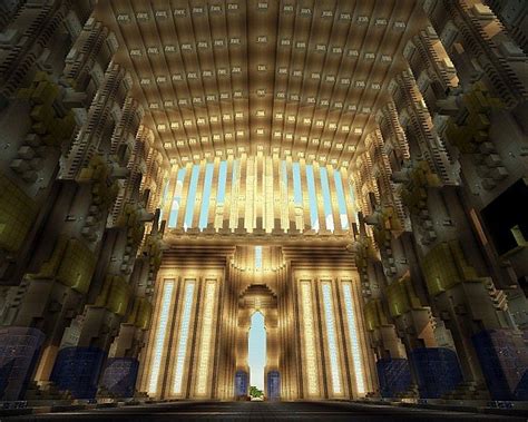 Huge Sandstone Temple (updated) Minecraft Project