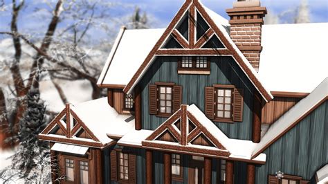 Rustic Familiar House - No CC - Sims 4 Mod Download Free