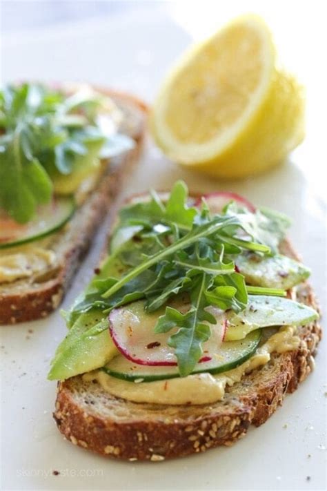 Hummus Avocado Toast - Skinnytaste