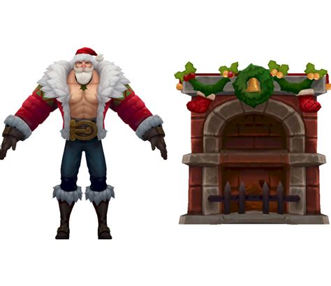 PC / Computer - League of Legends - Braum (Santa) - The Models Resource