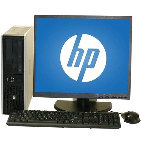 Refurbished HP 7900 Desktop PC with Intel Core 2 Duo Processor, 8GB Memory, 19" Monitor, 2TB ...