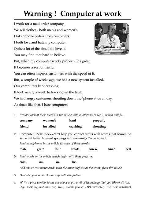 Free Advanced Literacy Worksheets Comprehension | Learning Printable