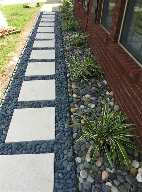 47 Fascinating Side Yard And Backyard Gravel Garden Design Ideas That ...