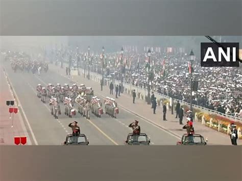 75th Republic Day Parade March Past kicks off with gallantary award ...