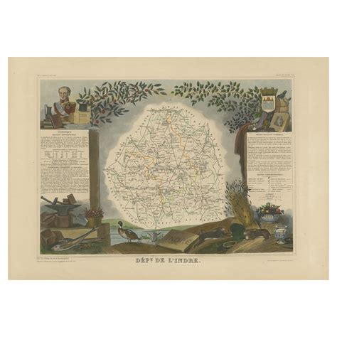 Detailed Antique Map of Slavonia, the Region in Eastern Croatia, ca ...