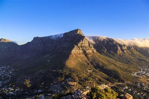 Table Mountain - Cape Town, South Africa as seen from Lion's Head at sunset : r/travel