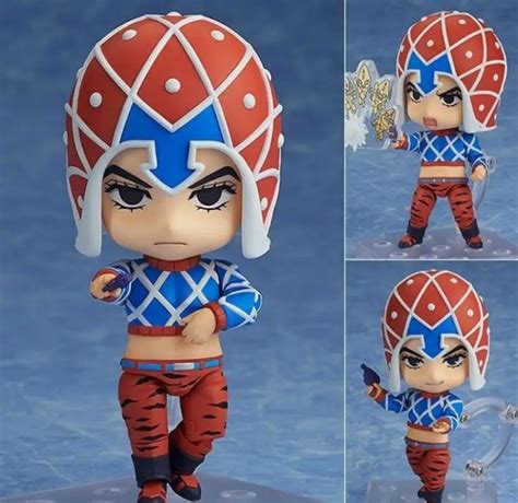 Iginal JoJo's Bizarre Adventure Guido Mista Golden Wind Anime Figure ...