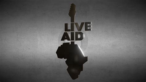 Live Aid Logo - Download Free 3D model by COSEDIMARCO [23f1973] - Sketchfab