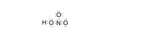 lewis structure of HONO2 (HNO3) - brainly.com