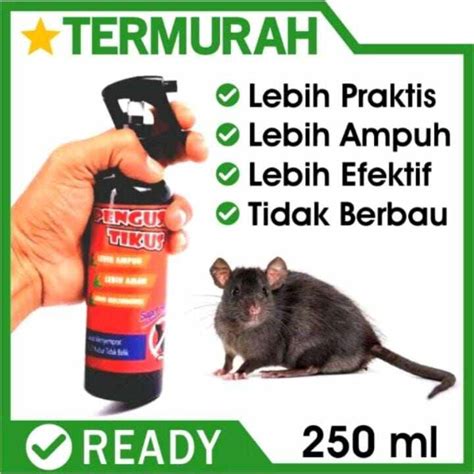 RACUN PENGUSIR TIKUS SEMPROT 250ML SUPER AMPUH | Lazada Indonesia