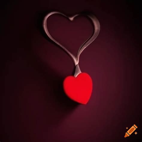 Triangle love heart symbol on Craiyon