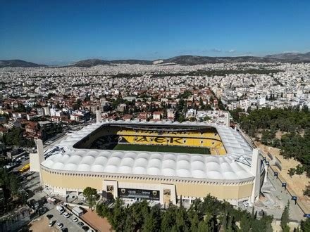 Aerial View New Agia Sophia Stadium Editorial Stock Photo - Stock Image | Shutterstock