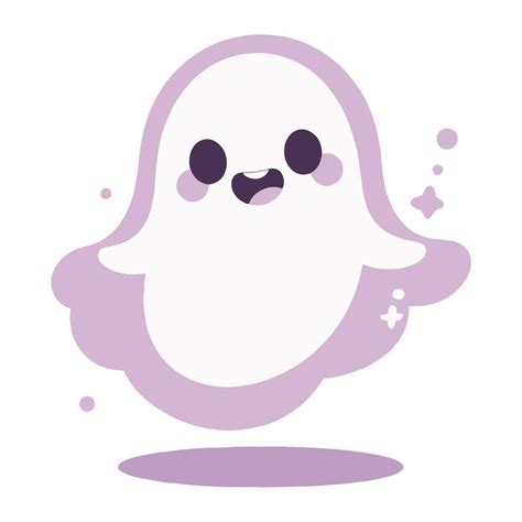 Hand Drawn cute ghost in flat style 25662960 Vector Art at Vecteezy