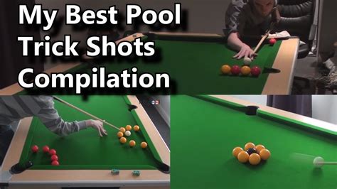 My Best Pool Trick Shots - YouTube