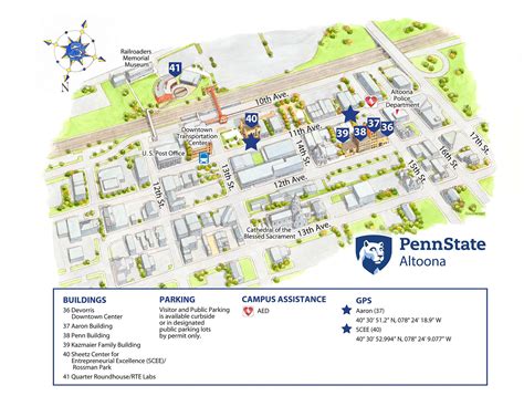 PSU Campus Map