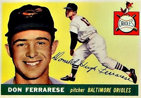 185 - Don Ferrarese RC - Baltimore Orioles | Baseball cards, Baltimore orioles, Baseball