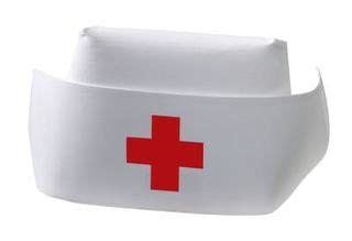 How to Make a Paper Nurse's Hat | eHow | Nurse crafts, Nurse party, Nursing cap