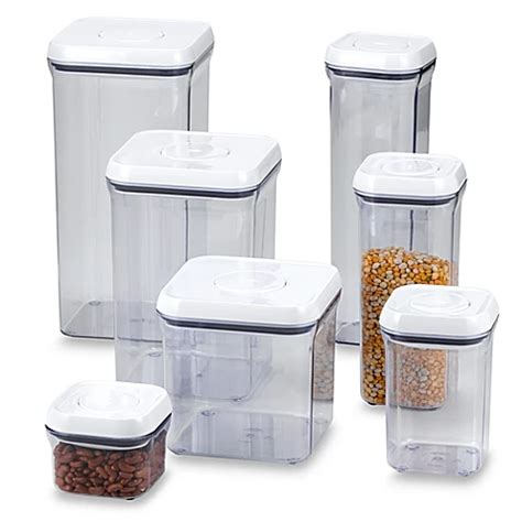 OXO Good Grips® Square Food Storage Pop Containers - Bed Bath & Beyond