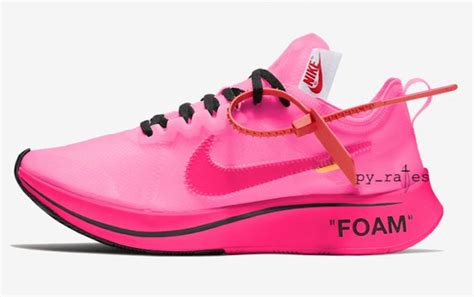 Off-White Nike Zoom Fly Pink Collection Release Date - Sneaker Bar Detroit