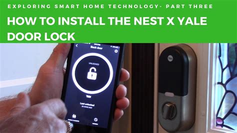 How to Install the Nest X Yale Door Lock - YouTube