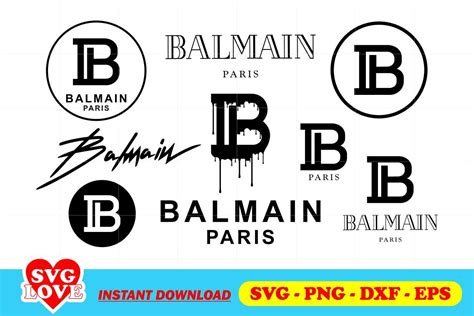 Balmain Logo SVG Bundle - Gravectory | ? logo, Balmain, Paris logo