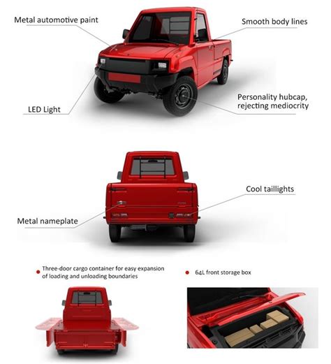 Awesomely weird Alibaba electric vehicle of the week: $4,000 electric pickup truck | Electric ...