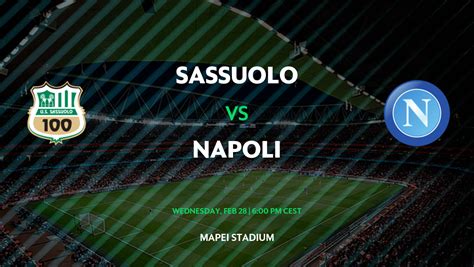 Sassuolo vs Napoli Predictions & Best Bets | Picking Against the Spread ...