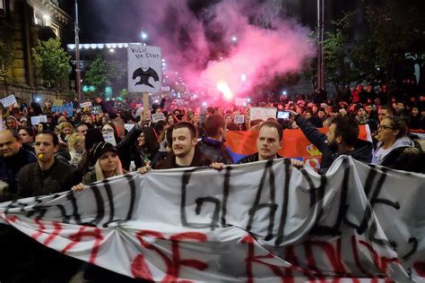 This Weekend Saw the Biggest Protests in Serbia So Far - VICE