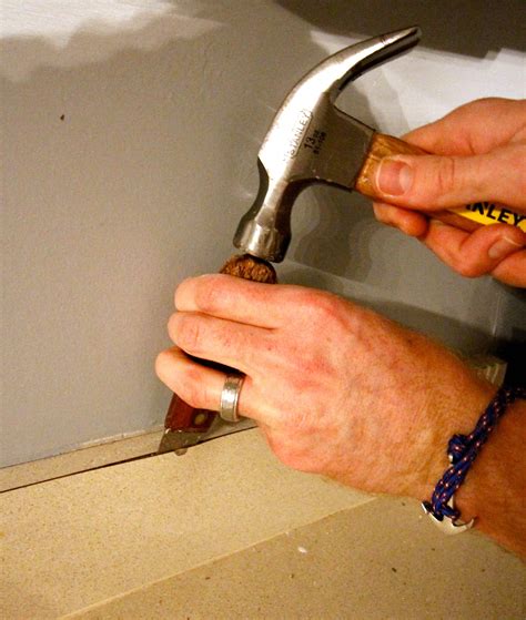 How to Remove Old Laminate Countertops & Backsplash Without Damaging ...