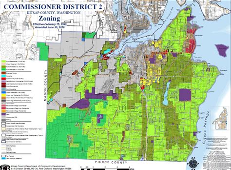 Pierce County Zoning Map