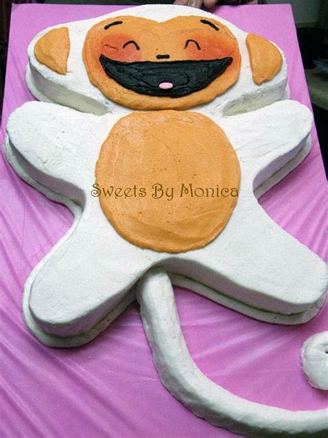 HoHo - Ni Hao Kai Lan Birthday Monkey - Decorated Cake by - CakesDecor