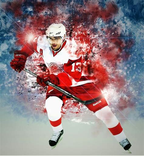 #13 Pavel Datsyuk of Detroit Red Wings | Detroit red wings, Red wings, Hockey fans