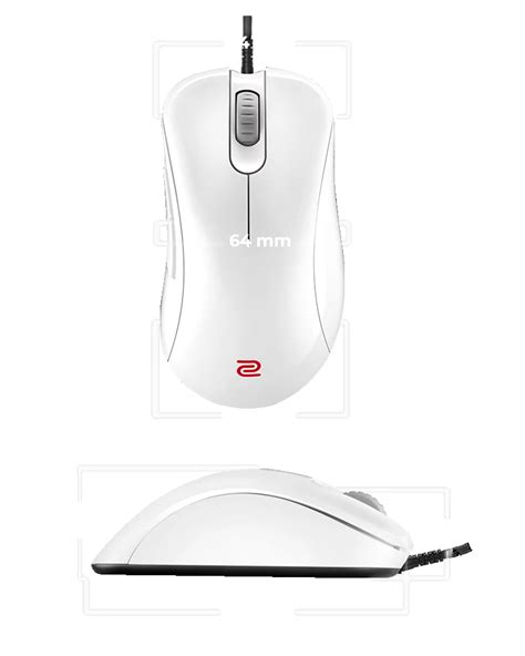 ZOWIE EC2 WHITE V2 Asymmetrical Ergonomic eSports Gaming Mouse | ZOWIE US