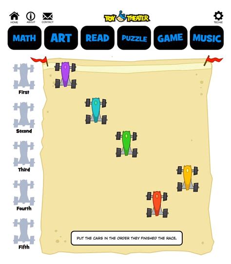 Order | Ordinal Number Game | Ordinal numbers, Numbers kindergarten ...