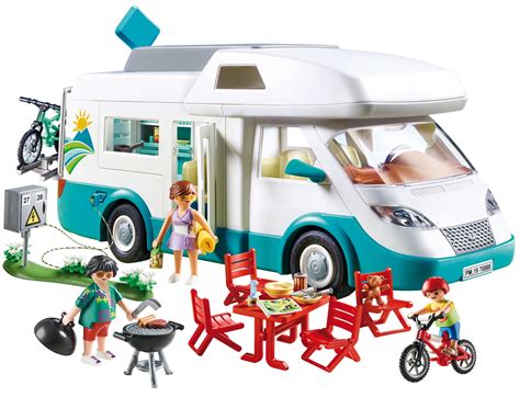 PLAYMOBIL Family Camper Vehicle Playset - Walmart.com