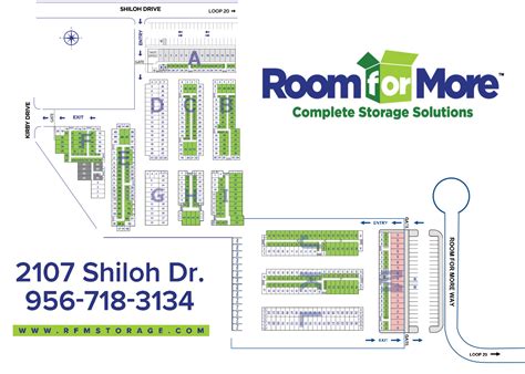 Self Storage Units | Unit Rates | Room For More