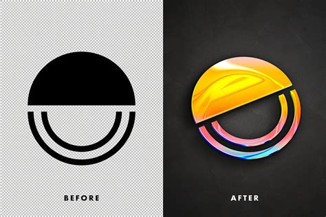 Glossy Slime Logo Mockup - Design Cuts